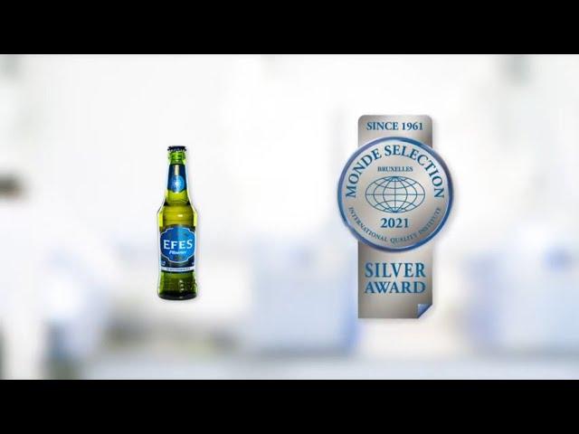 Efes Pilsener | Silver Award Monde Selection 2021