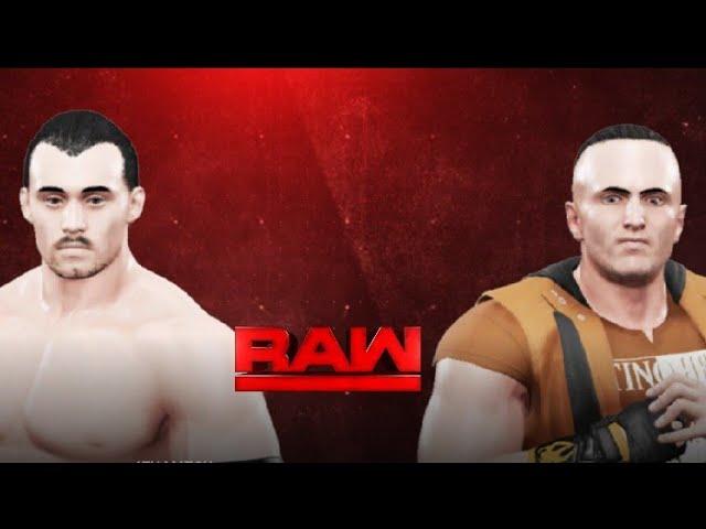 WWE RAW. 24 Elimination. 1 Lap. 8 Fight. Don vs. Kostyashka