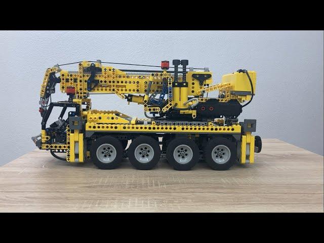 Review: Lego Technic 8421: Pneumatic Crane Truck