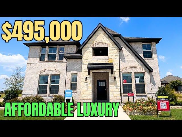 Affordable Luxury Model House Tour Near Dallas Texas!