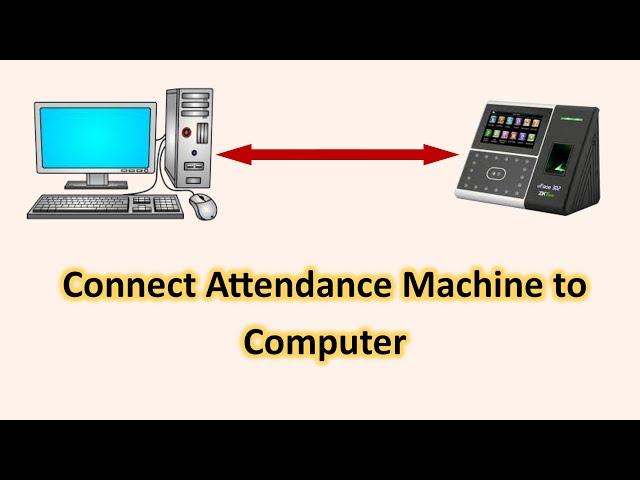 #35 How to connect computer to attendance machine on LAN | Configure Attendance Machine zkteco