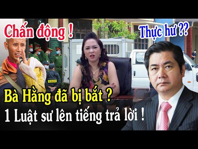 Tin Mới! Bất Ngờ 1 Luật Sư Lên Tiếng Bà Nguyễn Phương Hằng Nói Sư Thích Minh Tuệ - Xin Cầu Nguyện