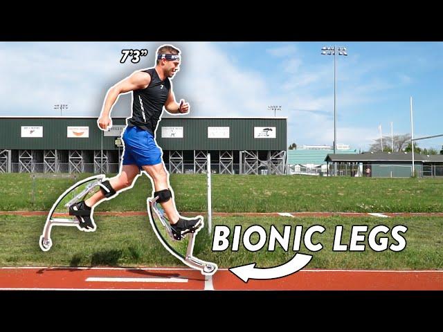 Bionic Man Attempts 1 Mile World Record