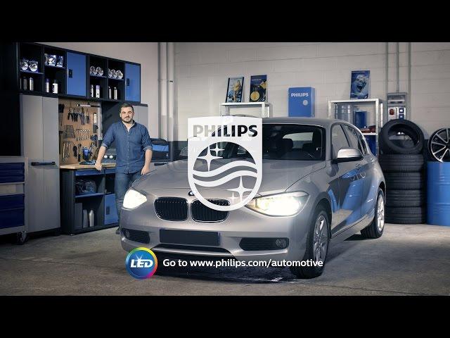 PHILIPS УЧЕБНИК - Как заменить головное освещение на вашем BMW 1-Series на светодиодные лампы