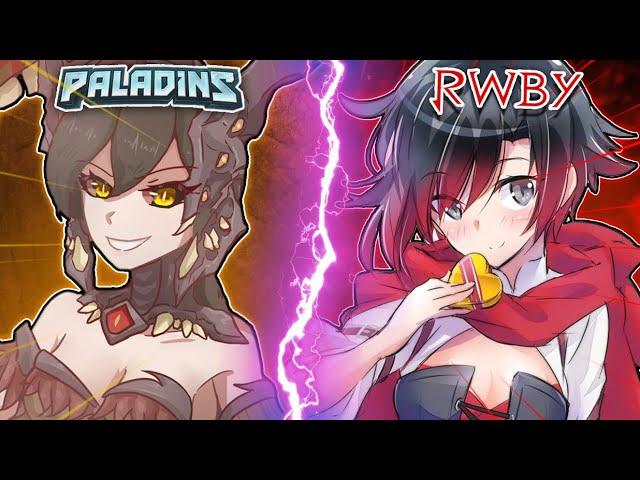 How It Feels To Play THE NEW VORA SKIN (Ruby Rose) | Paladins PTS