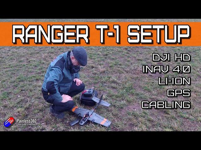 How I built out my HEEWing Ranger T-1 with INAV 4.0 and DJI HD FPV (Subscriber request)