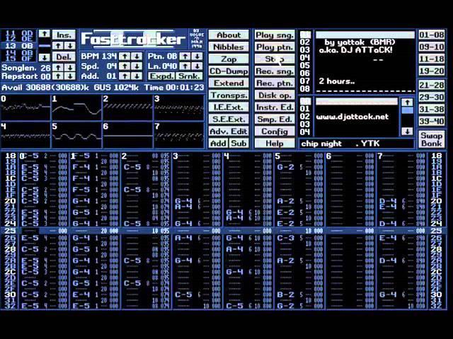 Tracker music playlist from ~1999
