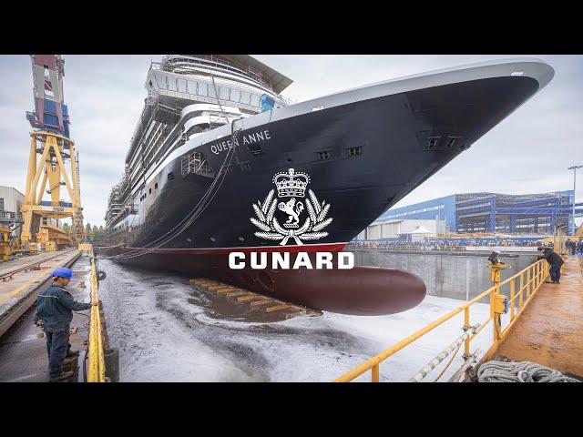 Cunard | Queen Anne | Float Out Ceremony