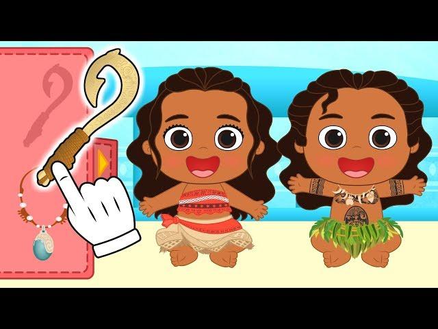  BABY ALEX AND LILY  Dressing up as Hawaiian Princess and Prince | Educational Cartoons