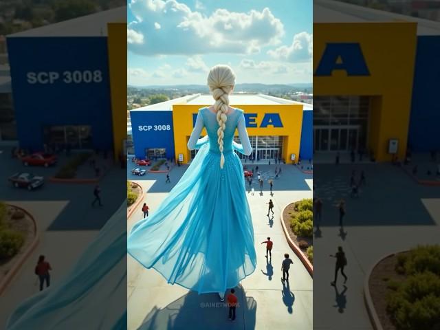 GIANT ELSA AT IKEA VS CAPPUCCINA