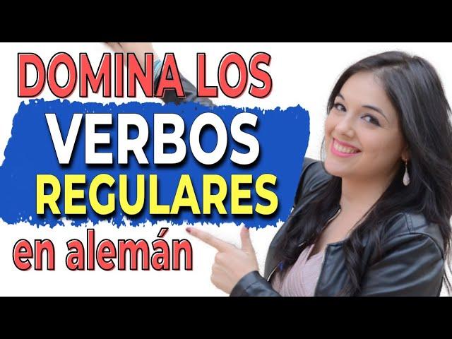 Cómo Se Conjugan los VERBOS REGULARES  en Alemán | GRAMÁTICA en alemán A1