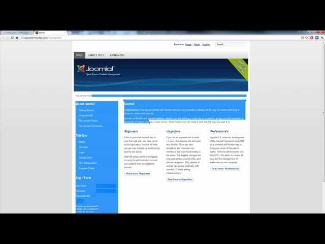 Joomla Backup and Migration - Joomla Tutorials from Opace