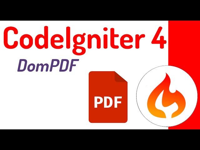  Generar PDFs en CodeIgniter 4 con DomPDF