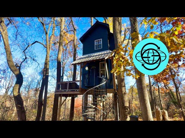 Enchanting Escape: The Exquisite Romantic Treehouse in Loudoun County, Virginia