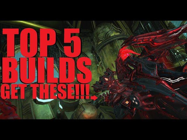 [WARFRAME] MY TOP 5 FAVE BUILDS! (2025 Daily Drivers) | 1999