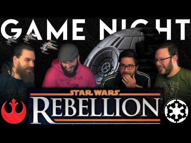 Star Wars: Rebellion GAME NIGHT!!