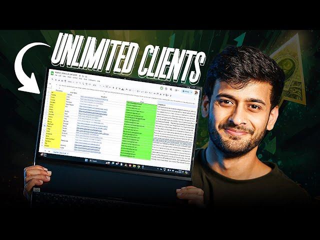 How to get unlimited clients (Free lead generation method)