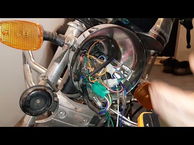 moped alfa wiring how the electric starter works