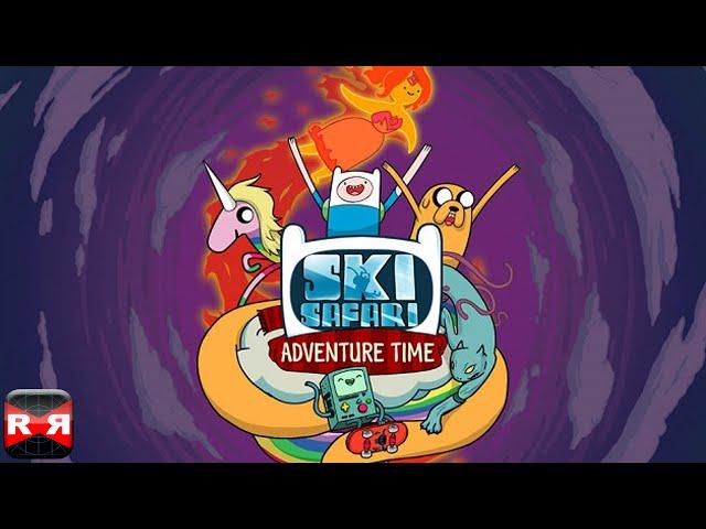 Ski Safari: Adventure Time - Stunt Skiing Endless Runner with Finn and BMO - New Update Gameplay