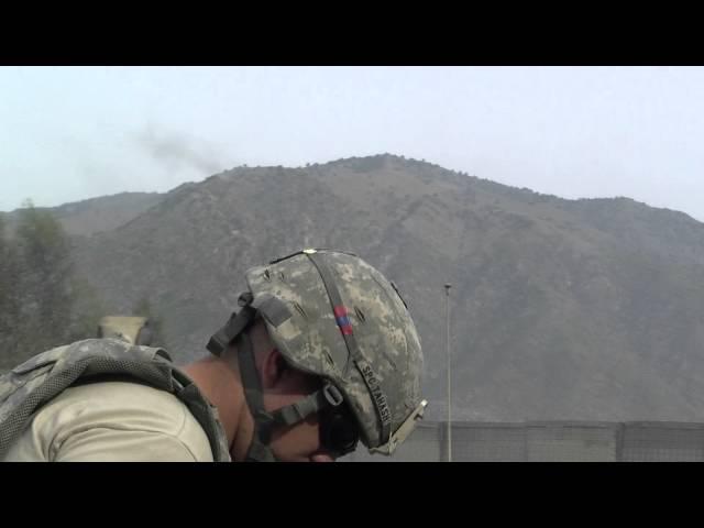 M777 Howitzer Direct Fire Low Charge Bravo Battery 3-321 HD Video 4