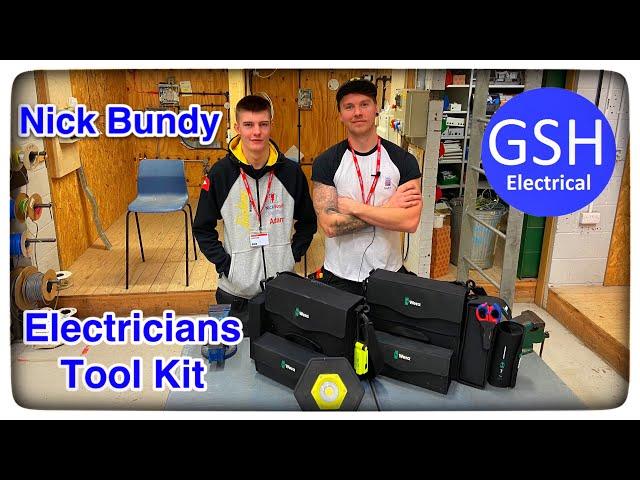 What's in my Tool Bag - Electrician Nick Bundy - Apprentice Ideas for Hand Tools (Wear Tools)