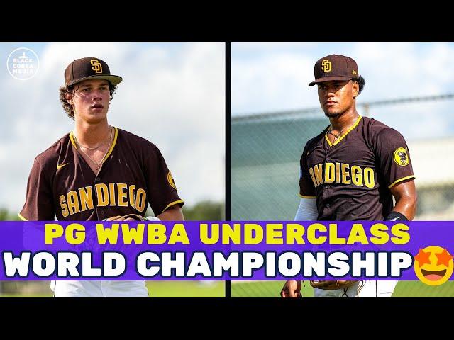 SAN DIEGO PADRES SCOUT TEAM BACK IN ACTION | PG WWBA UNDERCLASS CHAMPIONSHIP