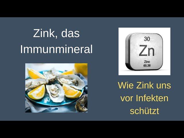 Zink, das Immunmineral - QS24 interviewt Dr. Volker Schmiedel