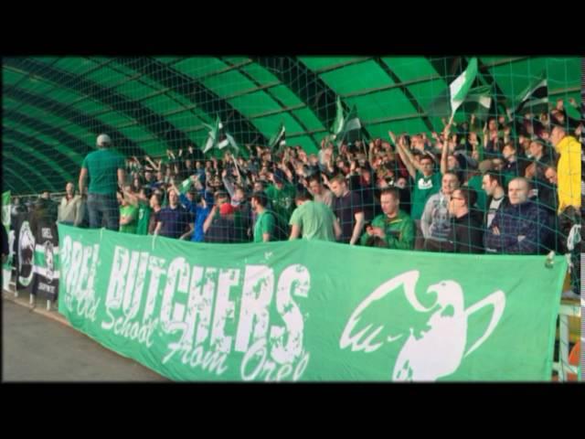 FC "OREL"-"TORPEDO" Moscow 16/05/2016 (support green-white fans)