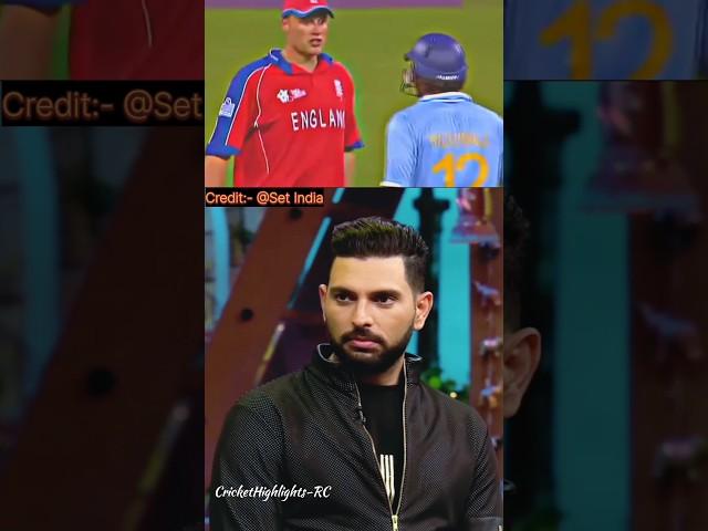 Yuvraj Singh vs Andrew Flintoff #shorts #yuvrajsingh #cricket #youtubeshorts #shortsfeed