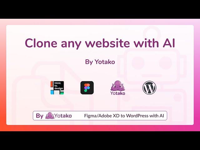 Clone Any Website with AI and publish it online for FREE