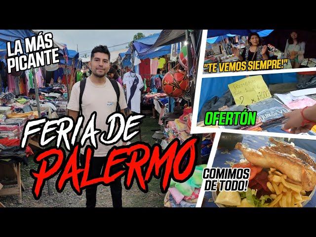 PALERMO: LA FERIA MAS POPULAR DE SALTA  Comida de infarto, ropa, electrónica y gallinas RE BARATOS