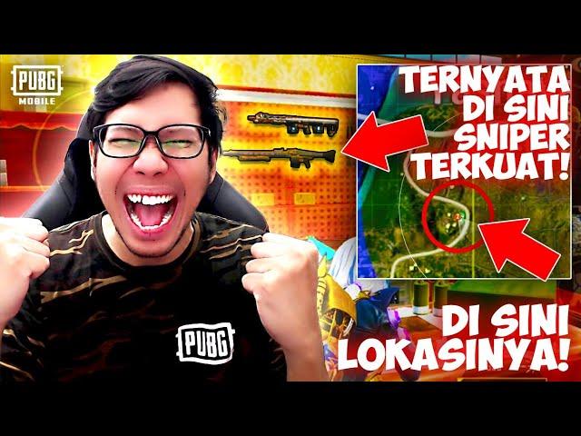 INI DIA LOKASI RAHASIA SNIPER TERKUAT DI PUBG MOBILE! PENUH DENGAN SENJATA AIRDROP!