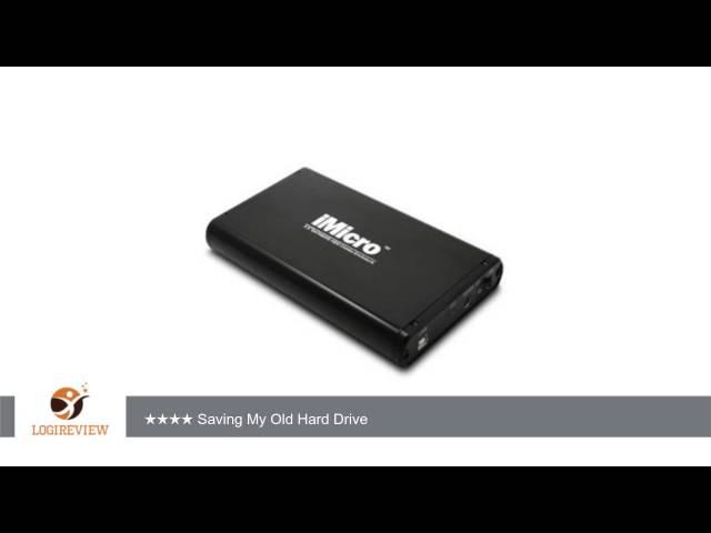 iMicro IMBS35G-BK 3.5 inch USB2.0-SATA&IDE External Drive Enclosure (Black) | Review/Test