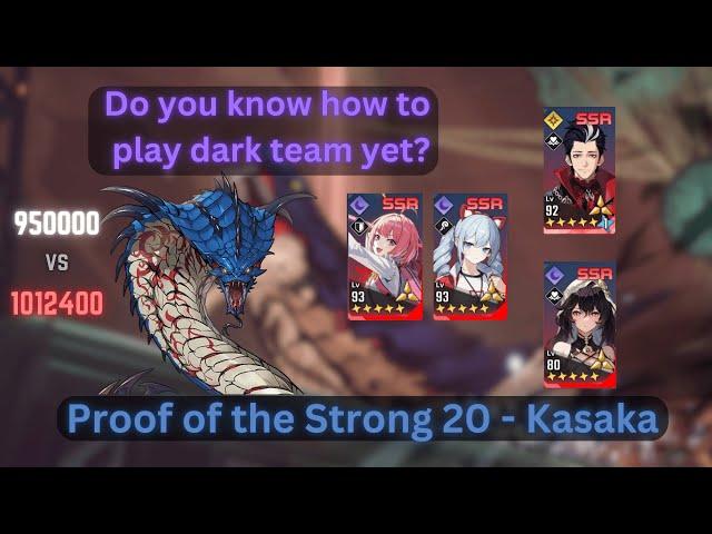 Do you know how to play dark team?(GUIDE) Pre-register + Kasaka | Proof of the Strong 20 | SL: Arise