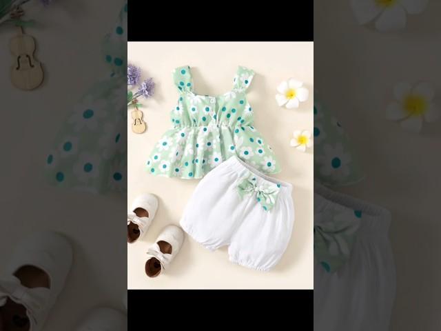 Baby girls eid dress designing 2025 #SAdesign #shorts #viral #subscribe