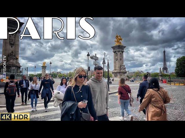 [PARIS 4K] WALK IN PARIS "BEAUTIFUL  PARIS WALK" (4K60 FPS VERSION) 14/MAY/2024