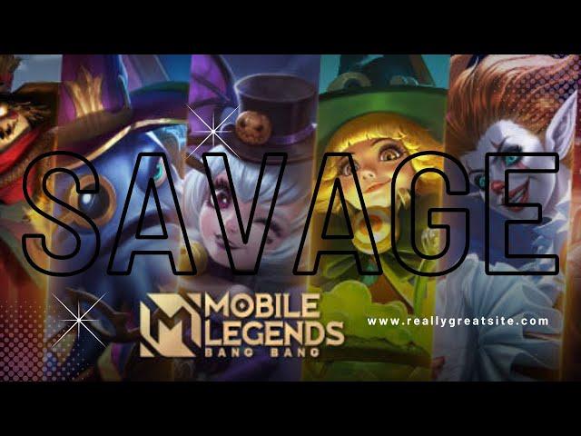 Mobile Legends Bang Bang Best Moments Savage Montage