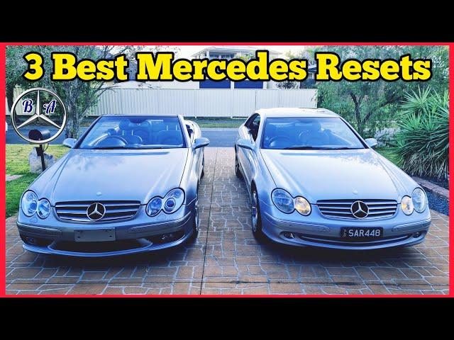 3 Best Re-sets, Refresh your Mercedes Benz ECU/TCU (No tools required)