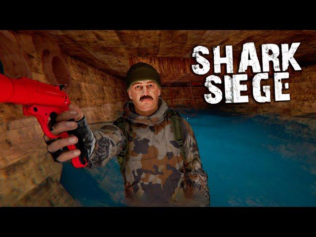 ЖАЛКАЯ ПАРОДИЯ РАФТА | ИГРА SHARK SIEGE - TOGETHER SURVIVAL ОБЗОР | SHARK SIEGE ГЕЙМПЛЕЙ