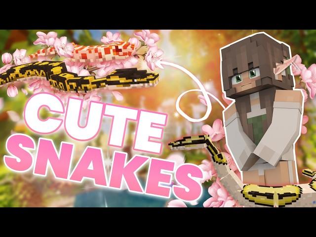 SNAKES IN MINECRAFT!! | SnekCraft Mod Gameplay