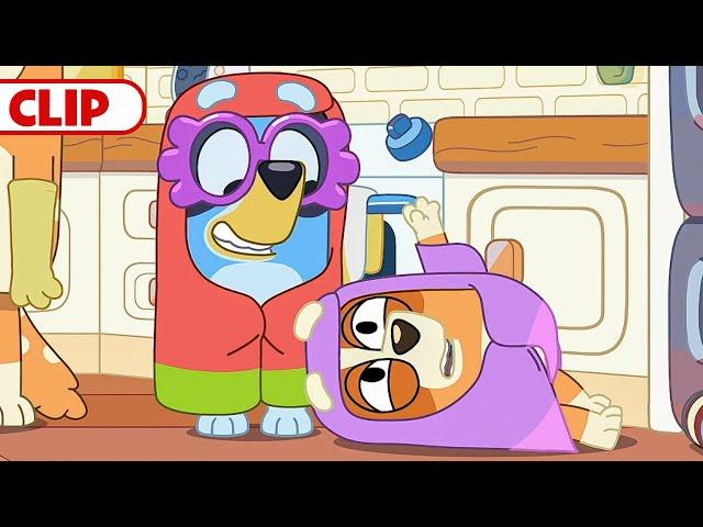 Bluey Grannies Janet and Rita  | Compilation | @disneyjr