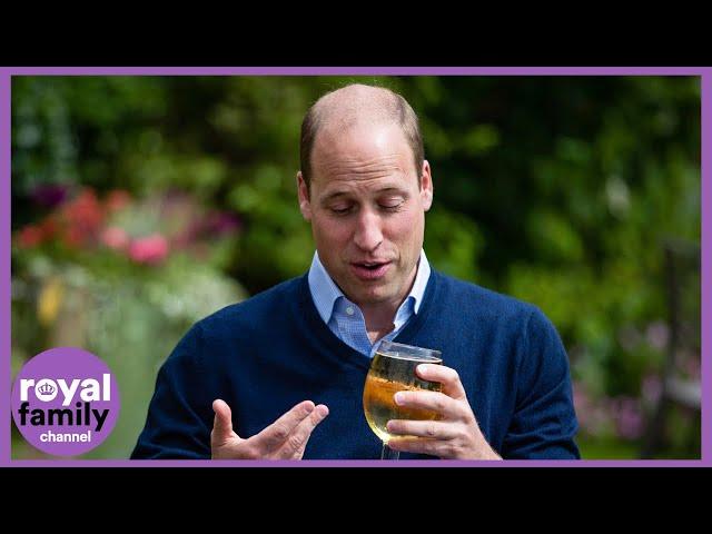 Prince William Enjoys Cold Pint of Cider as British Pubs Reopen