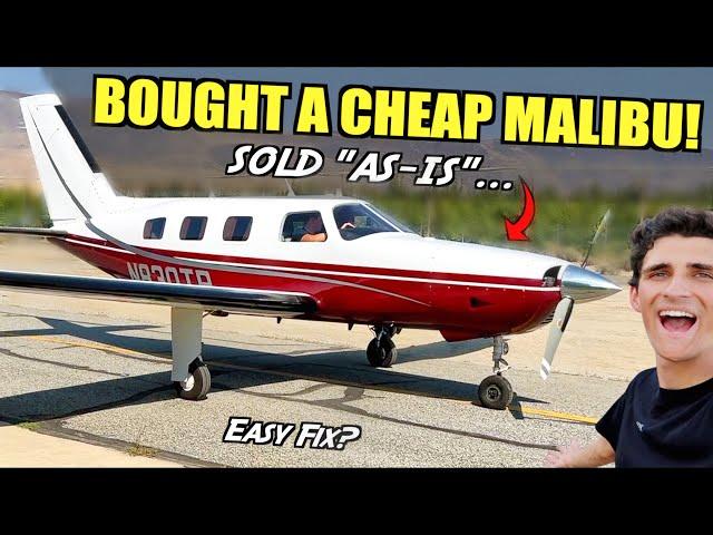 Buying The CHEAPEST Piper PA-46 Malibu In The Country & Flying It Home Nonstop!