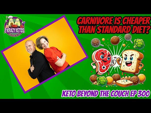 Learn How The Carnivore Diet Saves You Money & Enter Our Giveaway! Keto Beyond The Couch Ep 300.