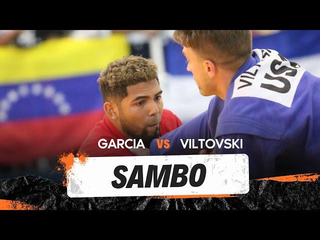 GARCIA Eduard vs VILTOVSKI Dmitry. Pan American Sambo Championships 2023