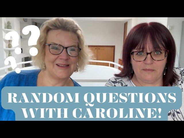 RANDOM QUESTIONS WITH CAROLINE MRS M | CARLA JENKINS