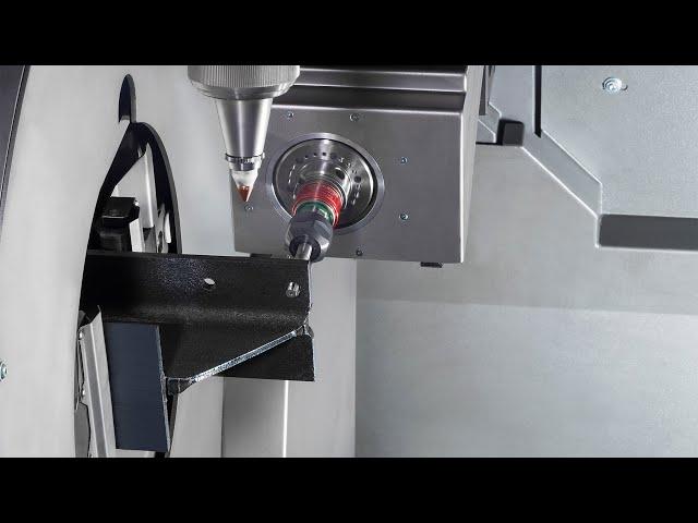 Tube laser cutting machine LT8.20 with a drill and tap device | BLM GROUP