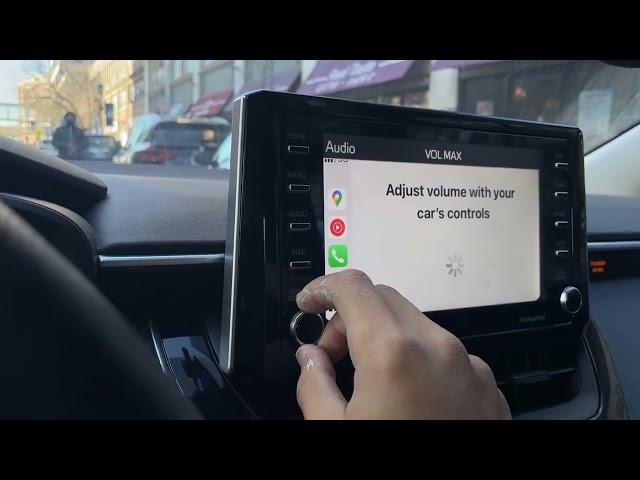 Fix low Volume issue in Carplay / Android Auto of Siri and Google Maps instructions in Toyota cars