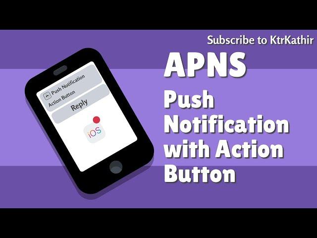 Simulate APNS Push Notification with Action button iOS simulator | Xcode 11.5  | Swift 5 | KtrKathir