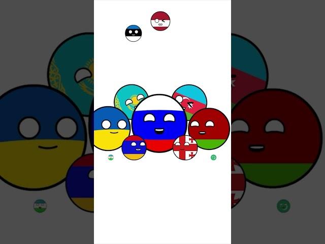 Бывшие Страны СССР #countryballs